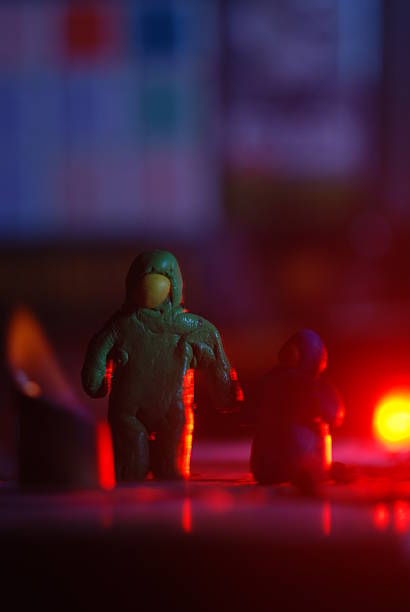 istock Toy town and plasticine people 2234579273