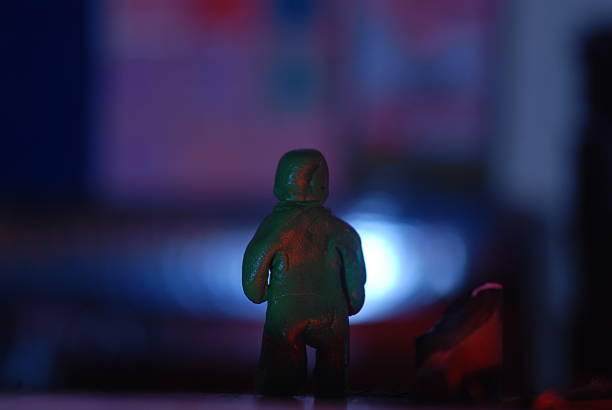 istock Toy town and plasticine people 2234579315