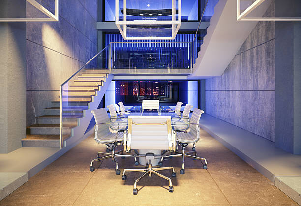 istock Futuristic Meeting Room Design 2234595035