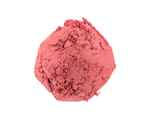 istock Acai powder circle pile, violet superfood dust, pink fruit flour extract mound 2234603276