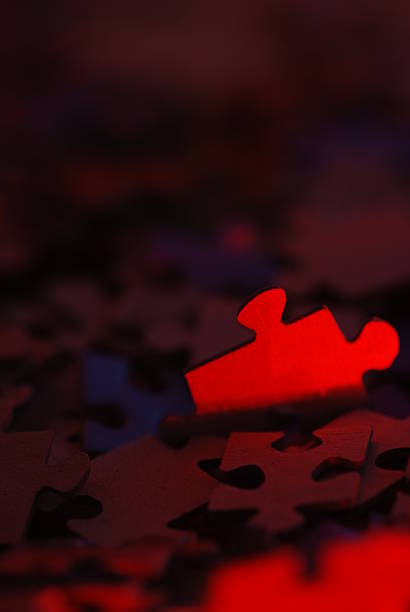 istock close up of red puzzle pieces 2234603458
