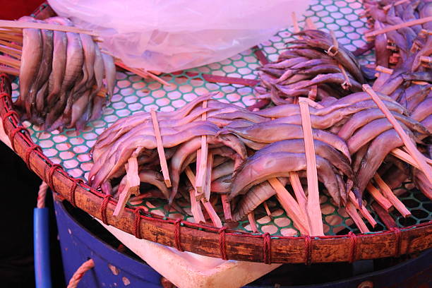 Khlong Toei Market Fish Stall