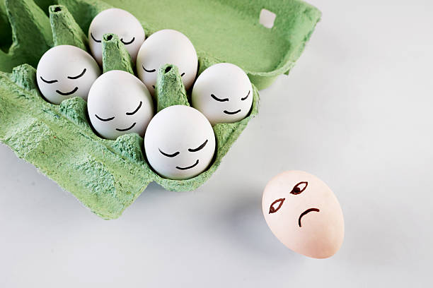 istock not like everyone else.Concept shot depicting isolation, not fitting in, abandonment and rejection 2234604847