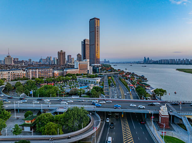 istock Busy modern city traffic, Shanghai 2234608375