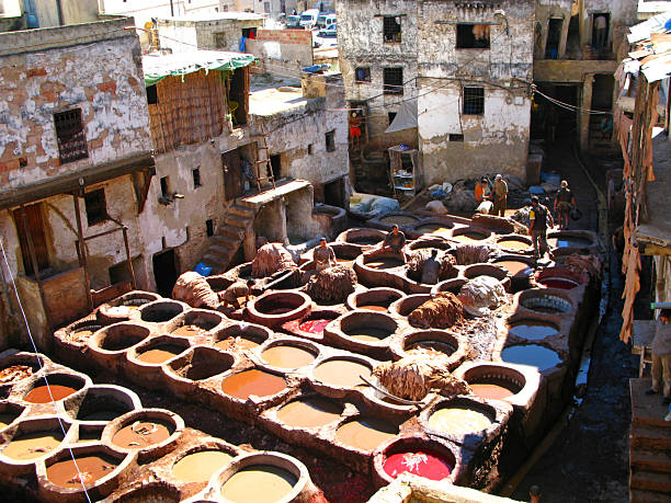 Chouwara tannery in Fez, Morocco
