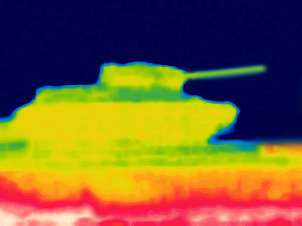 istock A monument, a tank on a pedestal infrared 2234611591