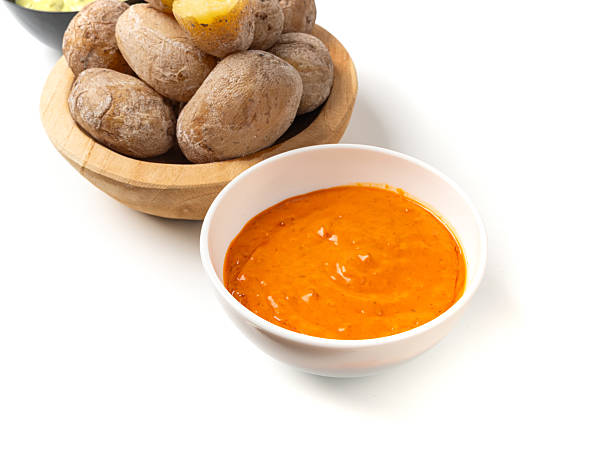 istock Red mojo rojo sauce, traditional Tenerife dip 2234618176