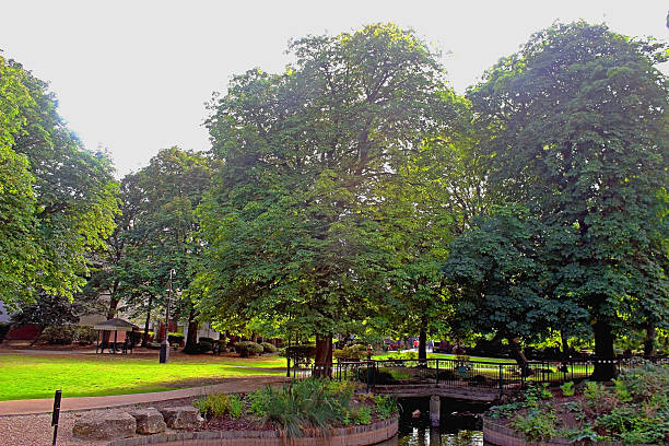 ower Gardens public park in Skegness UK