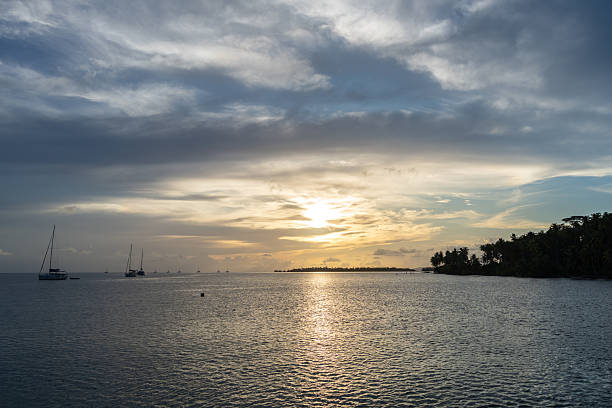 istock Sunset Over Tahaa Island, French Polynesia 2234622373