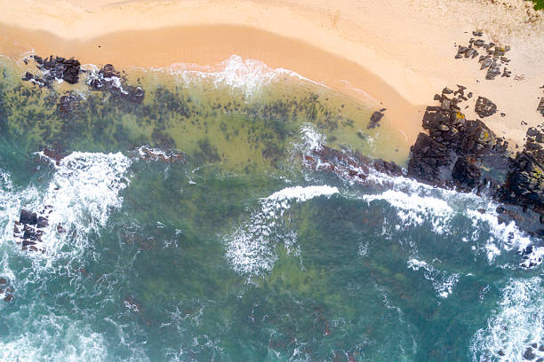 istock A Dramatic Coastal Landscape with a sandy beach and a rocky shore 2234630214