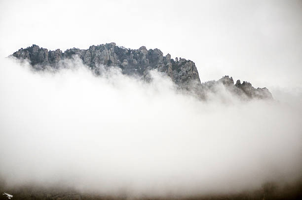 istock Misty peaks of Crimea in soft morning light 2234635355