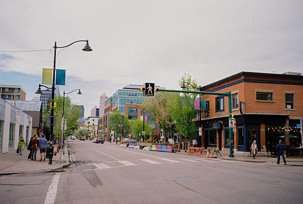 Inglewood community in   Calgary in summer