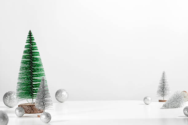 istock Christmas composition with decorations on white background. Christmas, winter, new year concept. 2234655360