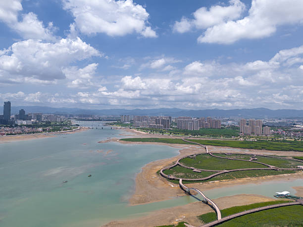 istock A Harmonious Coexistence of Urban Wetland Landscape and Modern Architectural Complex 2234656522