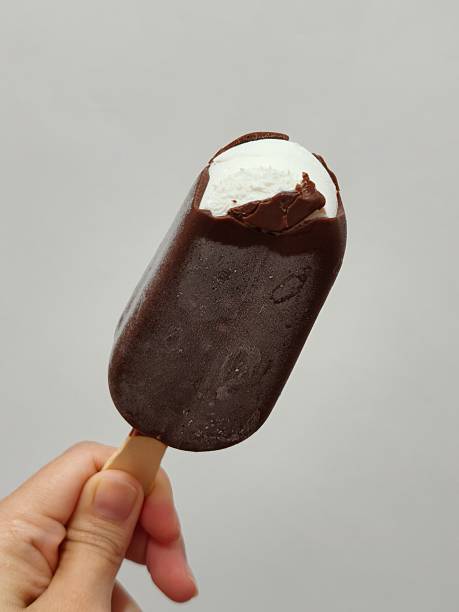 istock Chocolate Covered Almond Ice Cream Bar on Stick 2234660161