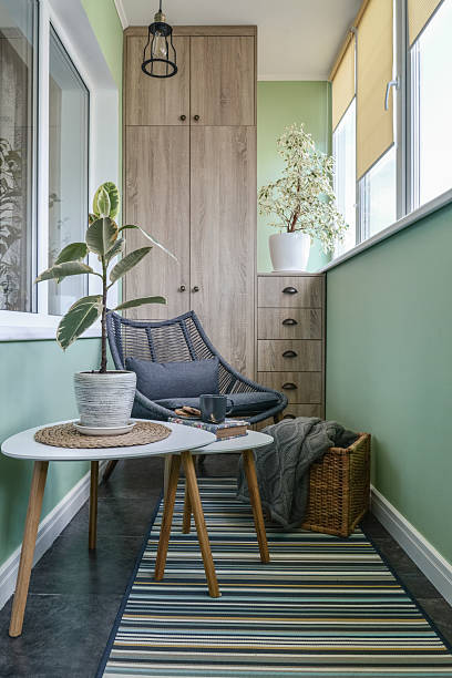 istock Interior of cozy balcony 2234663503