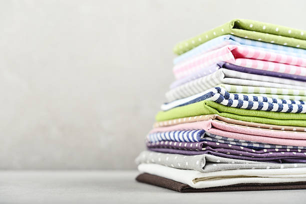 istock Clean kitchen textiles made of cotton and linen 2234664803