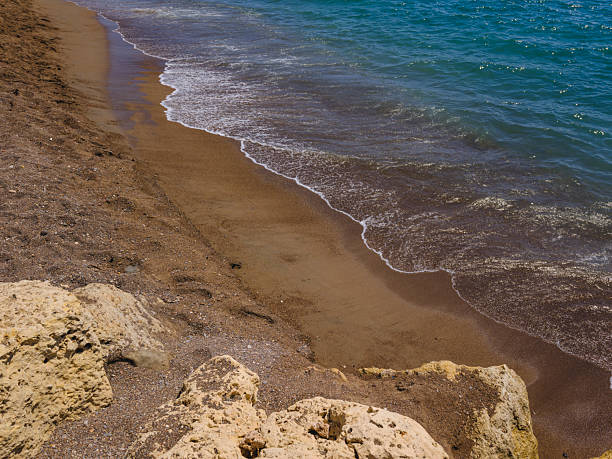 Scenic coastline with turquoise sea