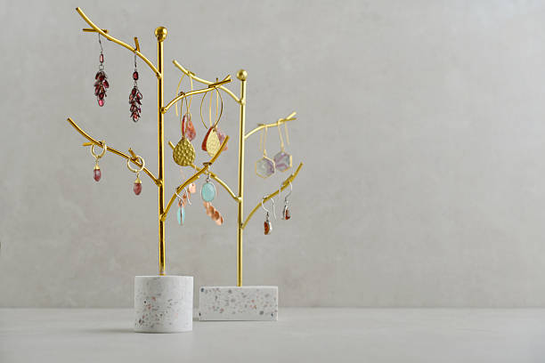 istock Modern  Stands for Jewelry in shape of trees 2234668059