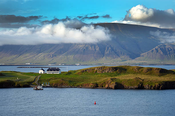 Cruise Ship Scenic Travel in Iceland visit amazing old world architecture