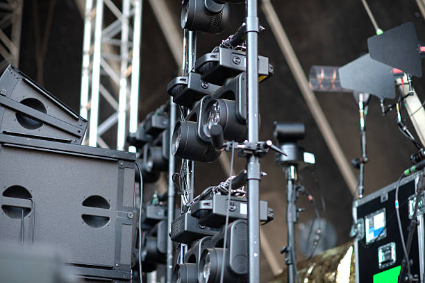 istock Professional Stage Lighting and Sound System Setup for Live Events 2234672598