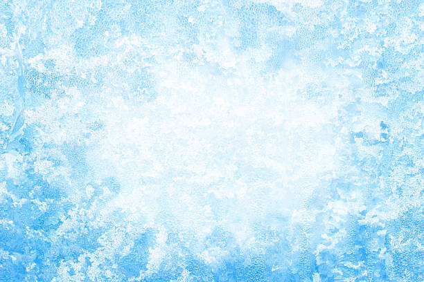 istock Winter background. Frosty patterns on glass. 2234673710