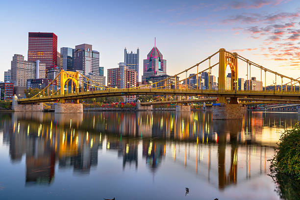 istock Pittsburgh, Pennsylvania, USA River Skyline at Dusk 2234680687