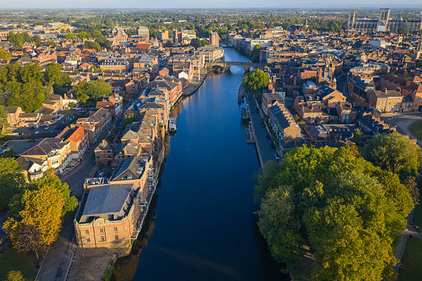 istock York from the air featuring river Ouse. 2234681162