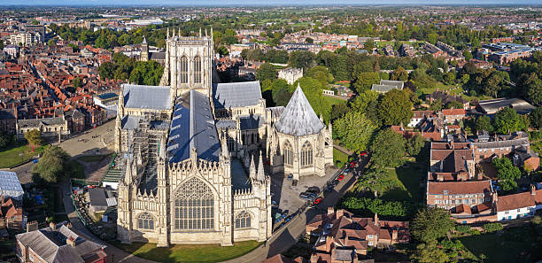 istock Aerial Panoramic image of York Minster 2234682851