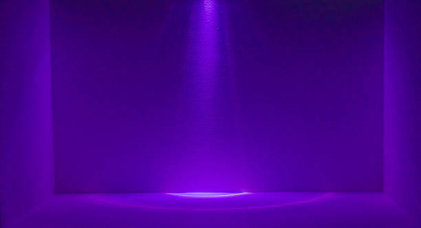 istock Dimensions of color, light and shadow illuminate the empty space. 2234686541