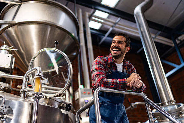 istock Happy mid adult man at brewery 2234690973