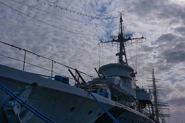 08/14/2024, Mikasa Memorial Ship moored at Yokosuka New Port, Yokosuka City