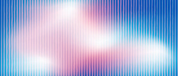 istock Teal Glowing Fractal Glass Effect With Wavy Metallic Lines And Futuristic Gradient 2234701467