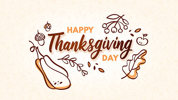 istock Thanksgiving holiday illustration with handwritten lettering and autumn elements. 2234707133