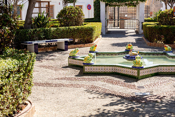 istock Frog fountain in park Tarifa Spain September 2025 2234714394