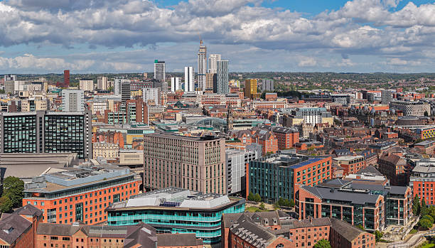 istock Leeds City Centre Skyline with High-Rises – Aerial Image 2234714475