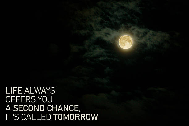 istock Inspirational Quote - Life always offers you a second chance, it's called tomorrow 2234715942