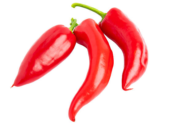 istock Red chili peppers, top view 2234736669