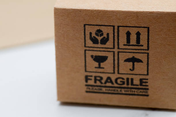 Fragile: A Conceptual Image of Careful Shipping