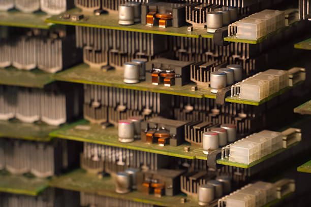 Spare parts from mining equipment, ASICs and power supplies.