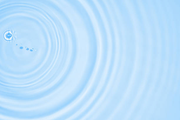 istock Abstract transparent water shadow surface texture natural ripple on blue background 2234755939