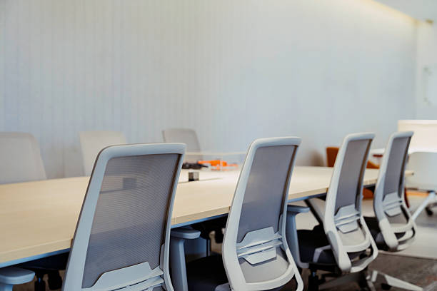 istock Desks and chairs in office 2234782319