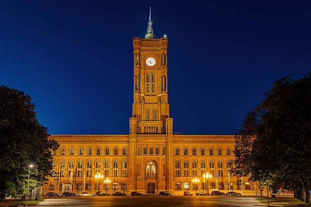 istock The Berlin townhall at night 2234792500