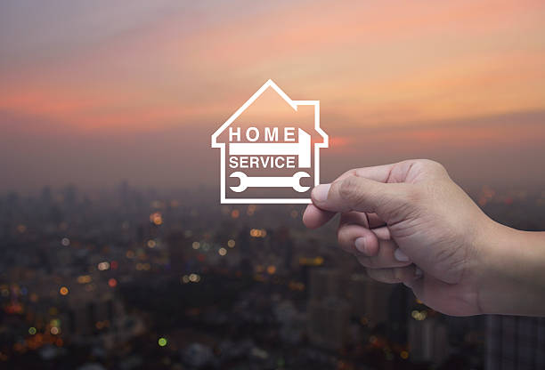 Planning and strategy, stock market, business growth, progress or success concept, businessman or trader showing real estate stock Virtual holograms, invest in stock market trading or digital assets.