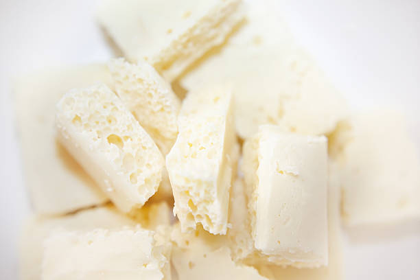 White chocolate chunks, porous white chocolate. Callebaut White Chocolate
