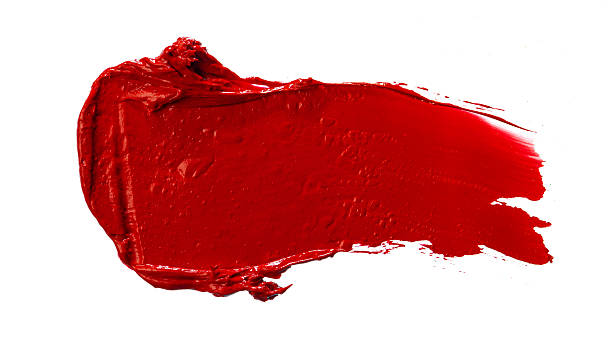 istock Lipstick swatch sample on white background. Close up. 2234808323