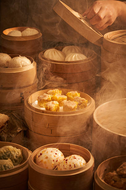 istock A steamer filled with Chinese breakfast siomai, wafting smoke 2234809750