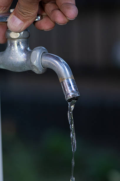 istock Turn on the water faucet 2234812916