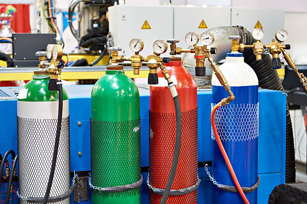 istock Metal gas cylinders for welding 2234814068