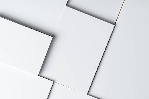 istock Background of blank business cards, copy space 2234830922